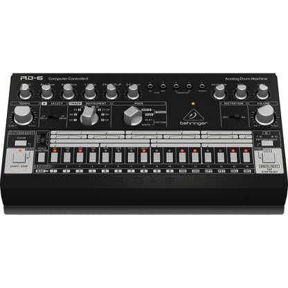 Behringer RD6 BK Analog Drum Machine