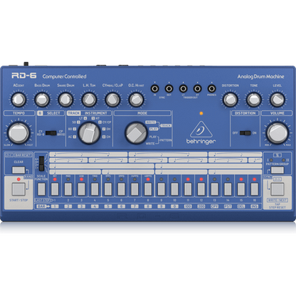 Behringer RD-6-BU Analog Drum Machine