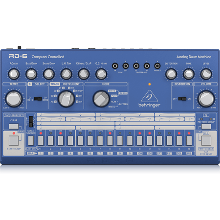 Behringer RD-6-BU Analog Drum Machine