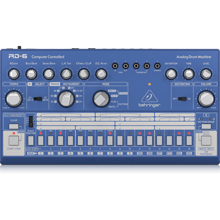 Behringer RD6 BU Analog Drum Machine