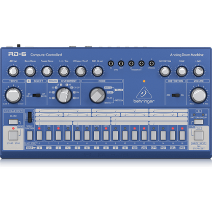 Behringer RD6 BU Analog Drum Machine