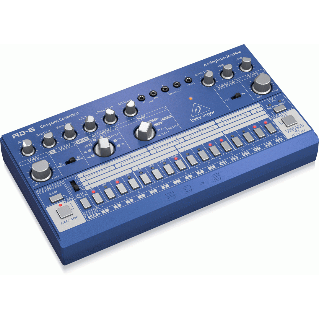 Behringer RD-6-BU Analog Drum Machine
