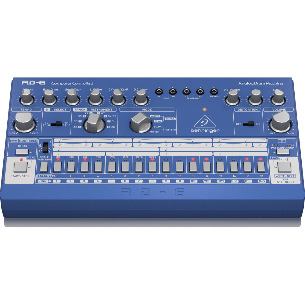 Behringer RD6 BU Analog Drum Machine