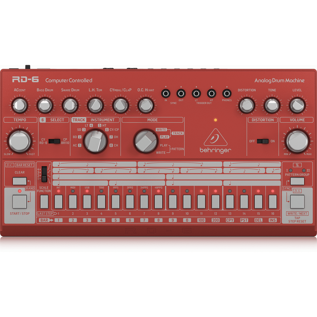 Behringer RD6 RD Analog Drum Machine