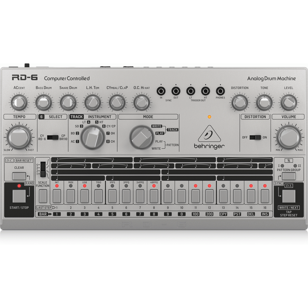 Behringer RD-6-SR Analog Drum Machine