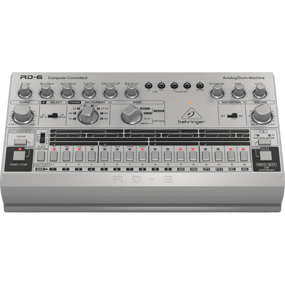 Behringer RD6 SR Analog Drum Machine