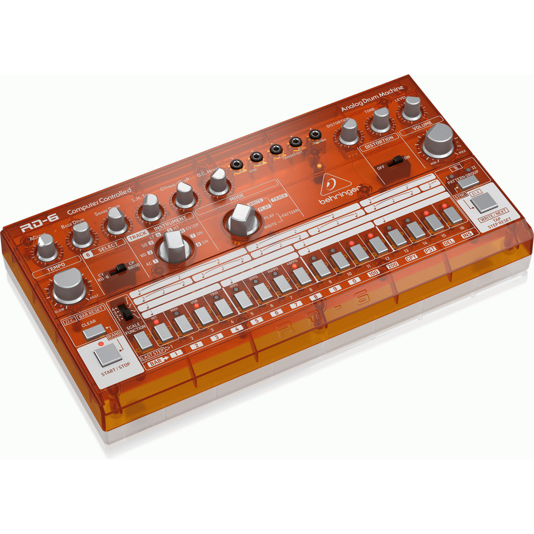 Behringer RD6 TG Analog Drum Machine