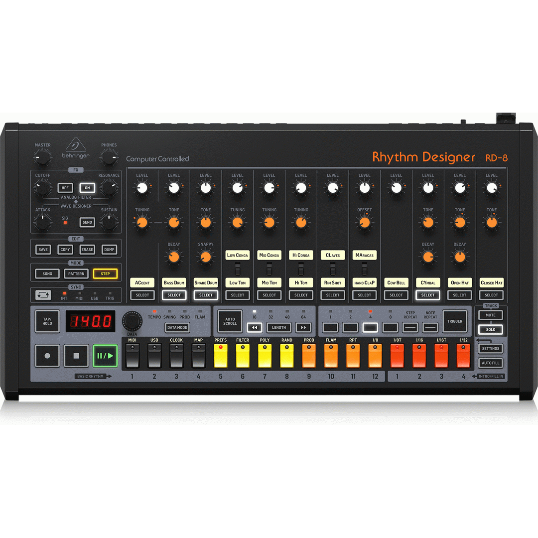 Behringer RD8MKII Analog Drum Machine