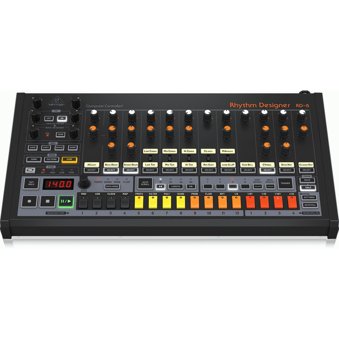 Behringer RD8MKII Analog Drum Machine