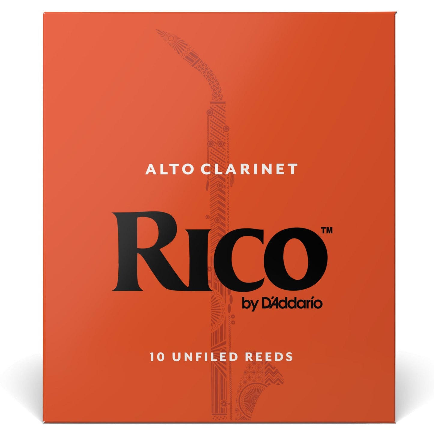 Rico by D'Addario Alto Clarinet Reeds, Strength 1.5, 10 Pack