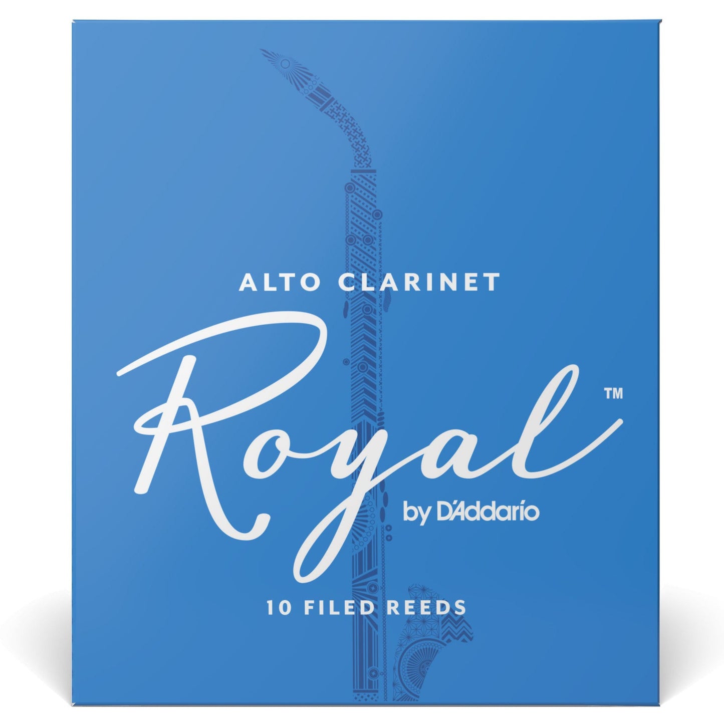 Royal by D'Addario Alto Clarinet Reeds, Strength 3.5, 10 Pack