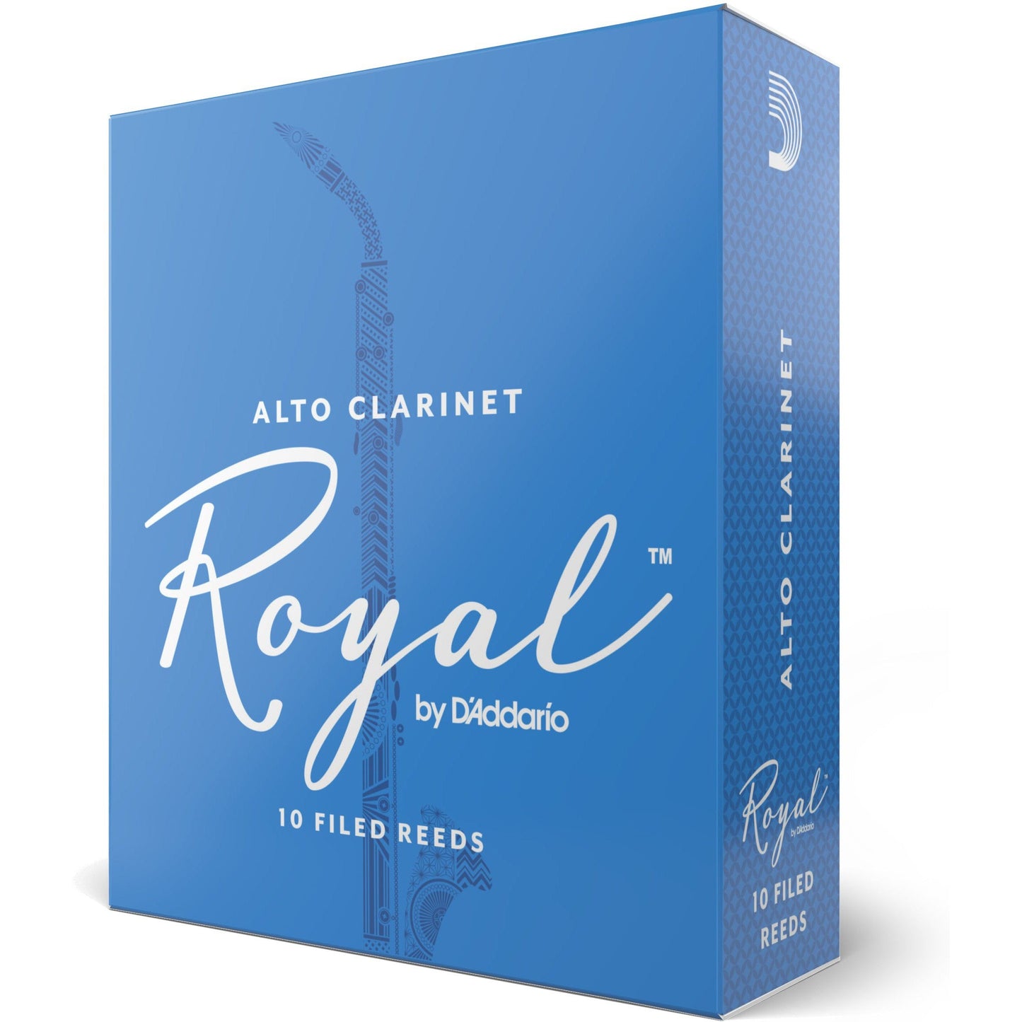 Royal by D'Addario Alto Clarinet Reeds, Strength 3.5, 10 Pack