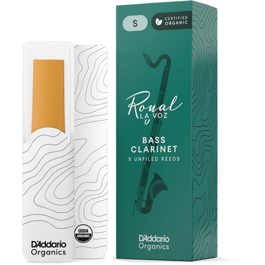 La Voz Bass Clarinet Reeds – Strength Soft (5 Pack)