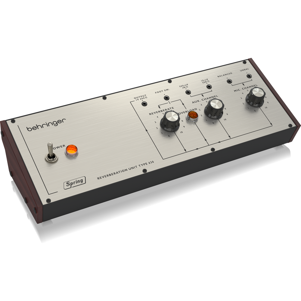 Behringer Spring Reverberation Unit Type 636 – Deep Tone Music