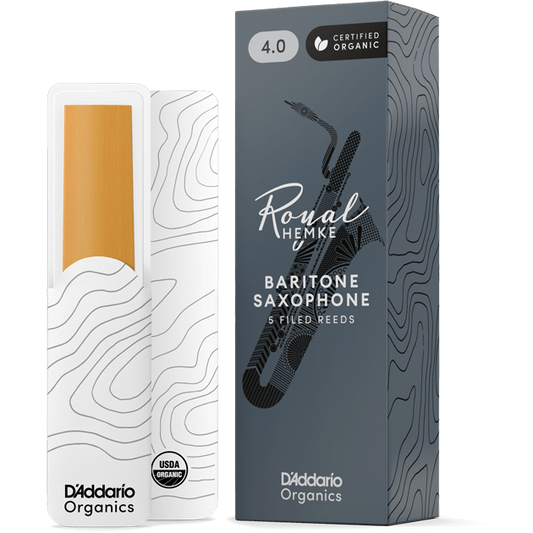 Frederick L. Hemke Baritone Saxophone Reeds – Strength 4.0 (5 Pack)
