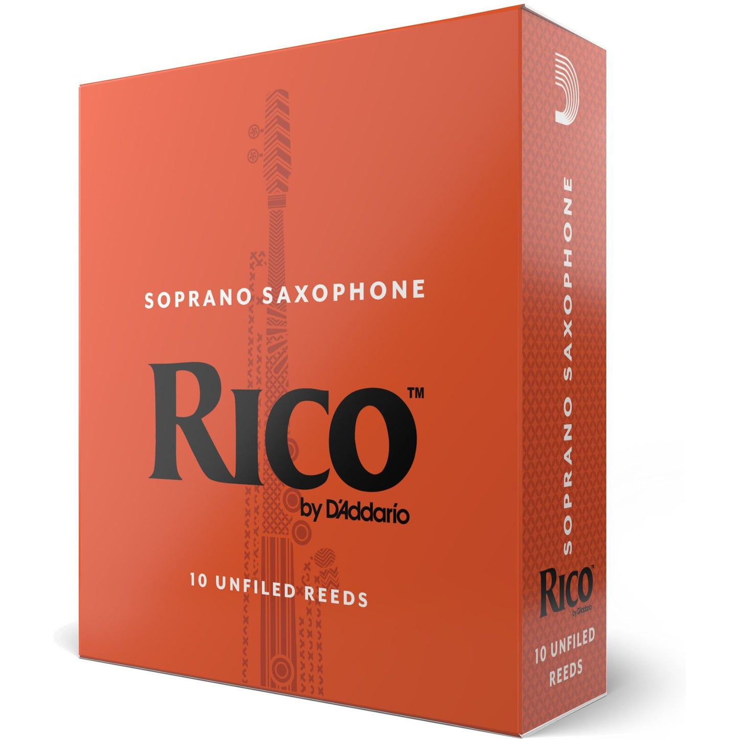 Rico by D'Addario Soprano Sax Reeds, Strength 2, 10-Pack