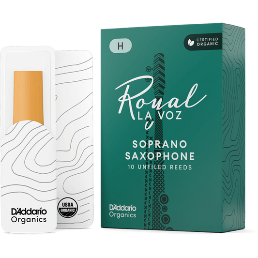 La Voz Soprano Saxophone Reeds – Strength Hard (10 Pack)