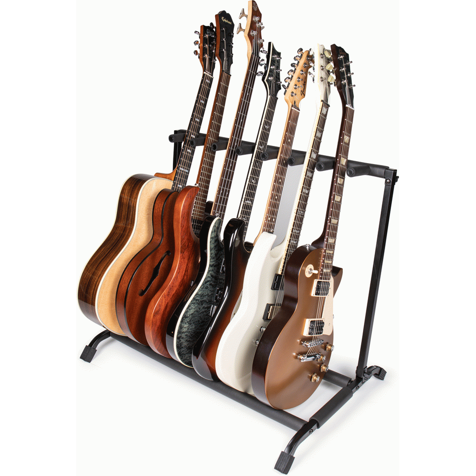 Gator RI-GTR-RACK7 Foldable 7 Space Guitar Rack Stand