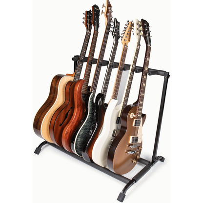 Gator RI-GTR-RACK7 Foldable 7 Space Guitar Rack Stand