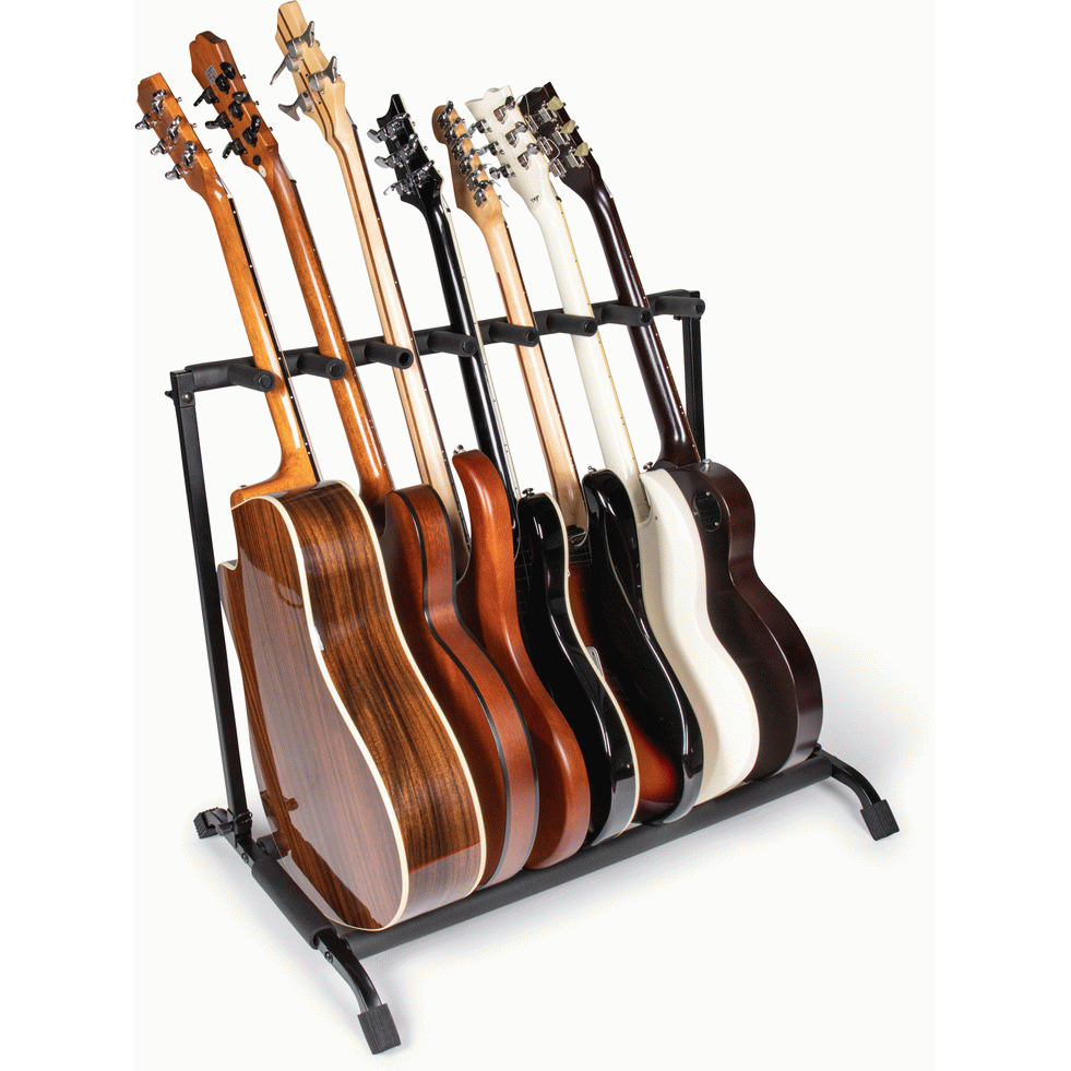 Gator RI-GTR-RACK7 Foldable 7 Space Guitar Rack Stand