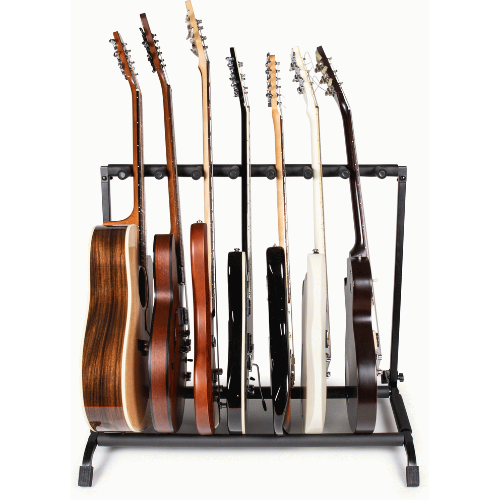 Gator RI-GTR-RACK7 Foldable 7 Space Guitar Rack Stand