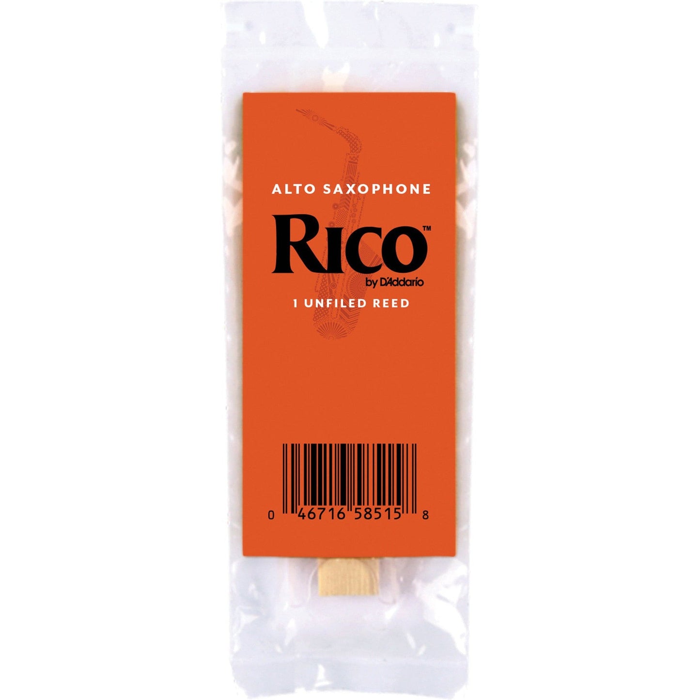 Rico by D'Addario Alto Saxophone Reeds, Strength 1.5, 50-Pack