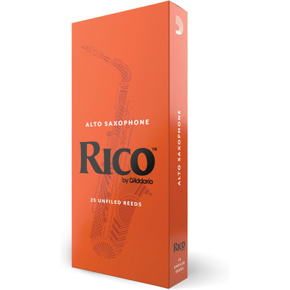 Rico by D'Addario Alto Sax Reeds, Strength 1.5, 25-Pack