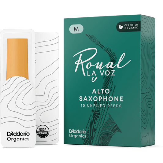 La Voz Alto Saxophone Reeds – Strength Medium (10 Pack)