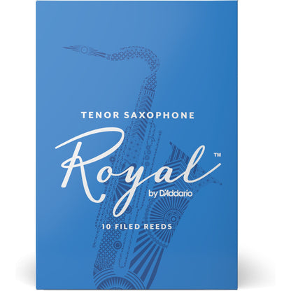 Royal by D'Addario Tenor Sax Reeds, Strength 2.5, 10-Pack