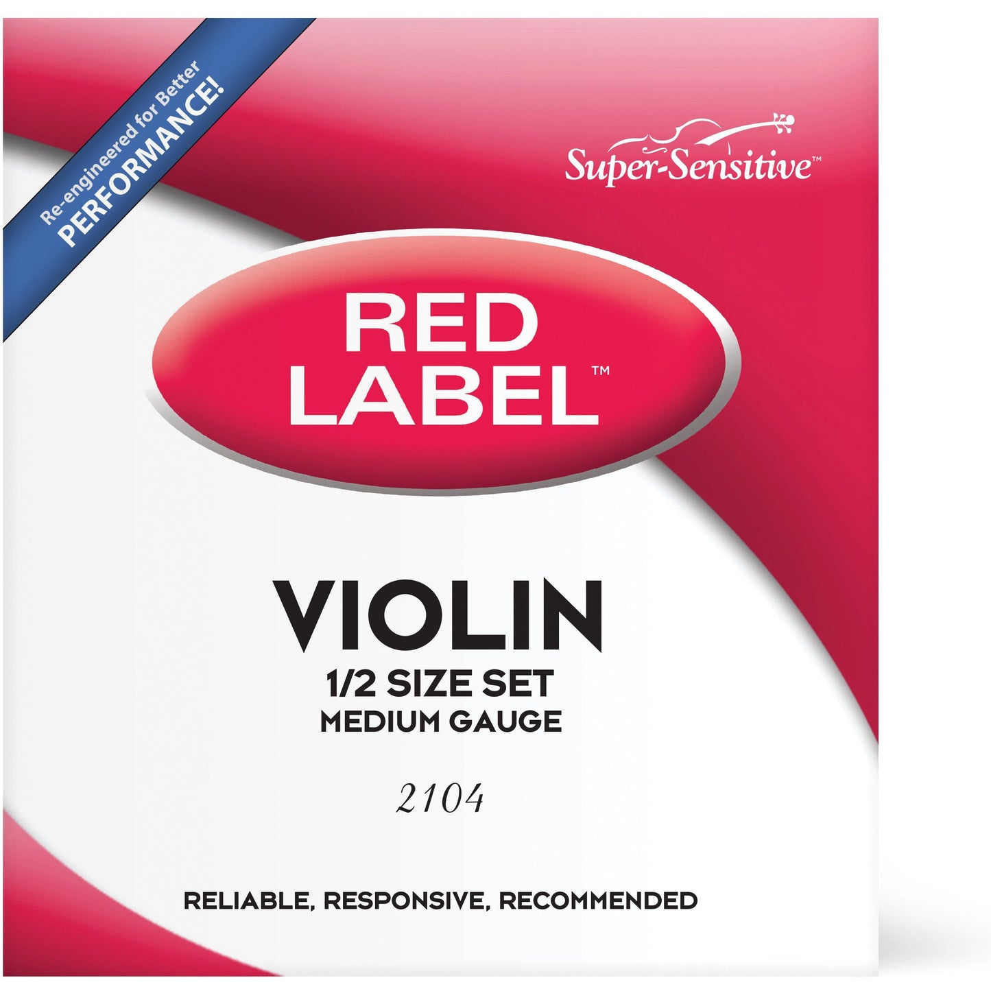 Red Label Violin Set 1/2 Medium