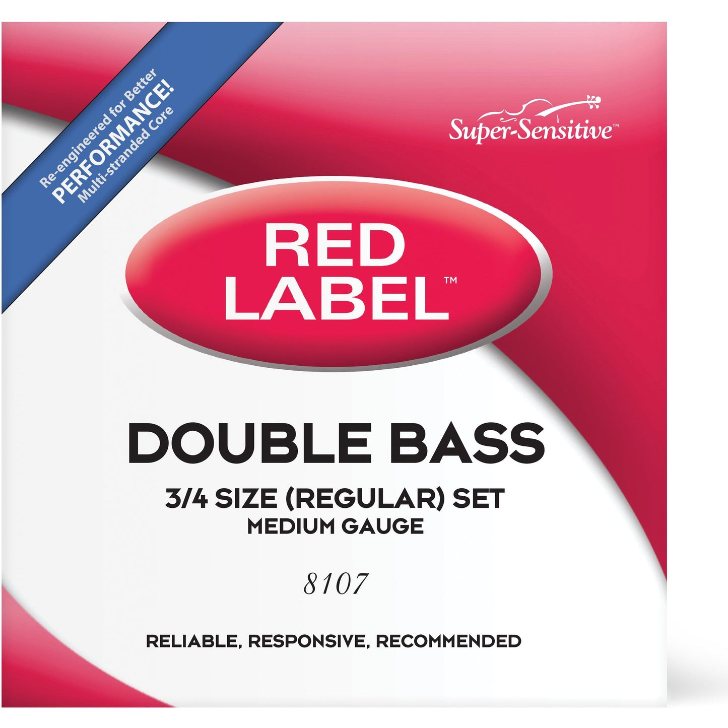 Red Label Bass Set 3/4 Regular