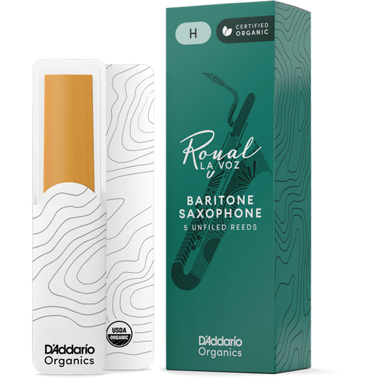 La Voz Baritone Saxophone Reeds – Strength Hard (5 Pack)