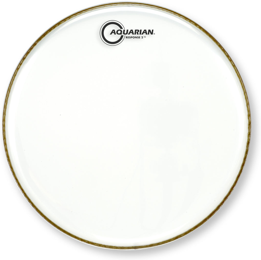 Aquarian RSP2-10 Response 2 2-Ply Clear -Size - 10"