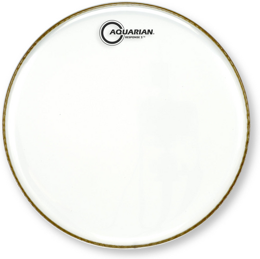 Aquarian RSP2-15 Response 2 2-Ply Clear -Size - 15"