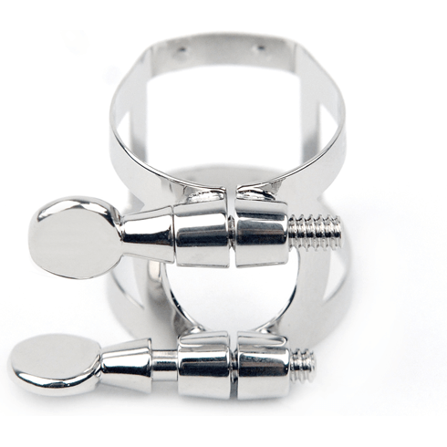 Rico Ligature – Tenor Saxophone (Hard Rubber Mouthpieces) – Nickel