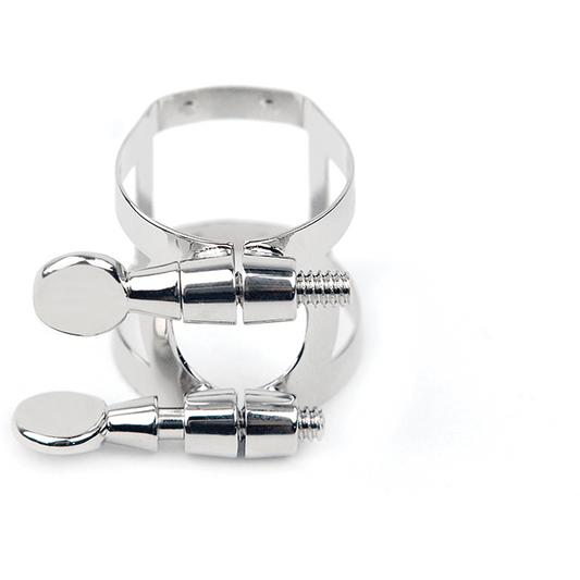 Rico Ligature & Cap – Tenor Saxophone (Hard Rubber) – Nickel