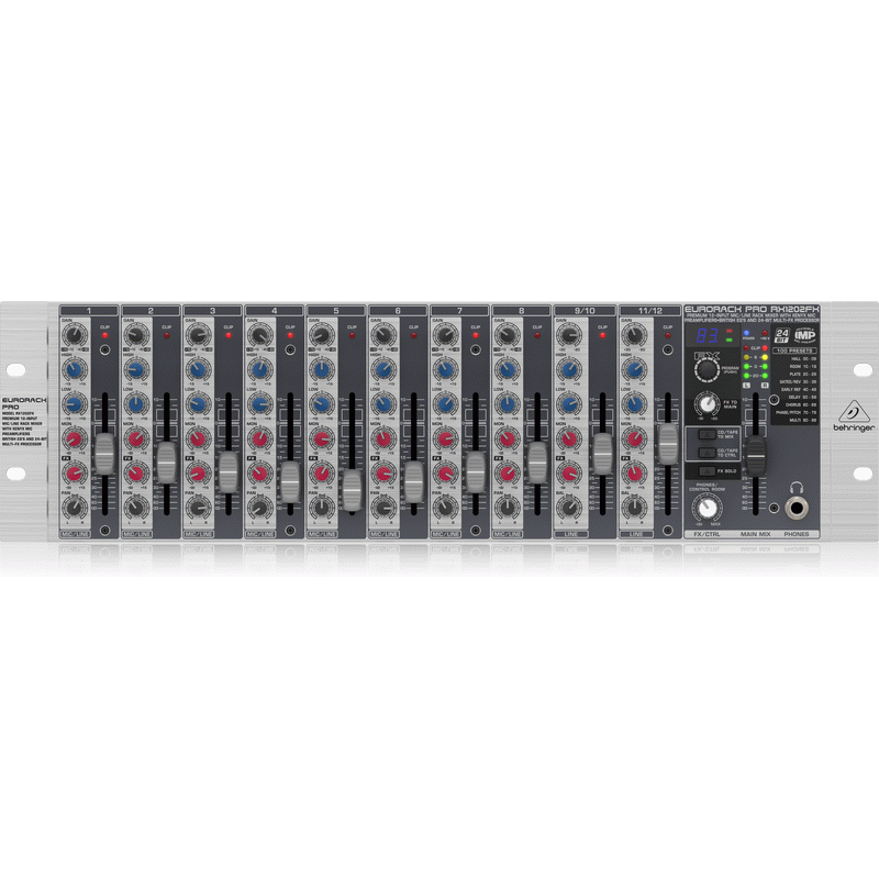 Behringer Eurorack Pro RX1202FX Mixer