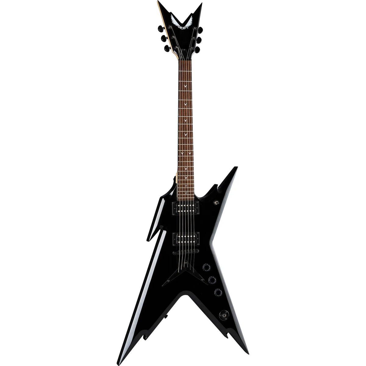 Dean RZXCBK Razorback X Classic Black Electric Guitar – Deep Tone Music