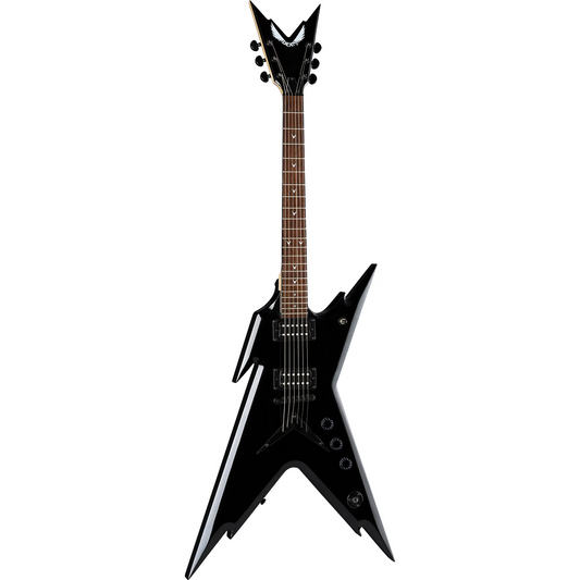 Dean RZXCBK Razorback X Classic Black, Rosewood Fretboard Electric Guitar