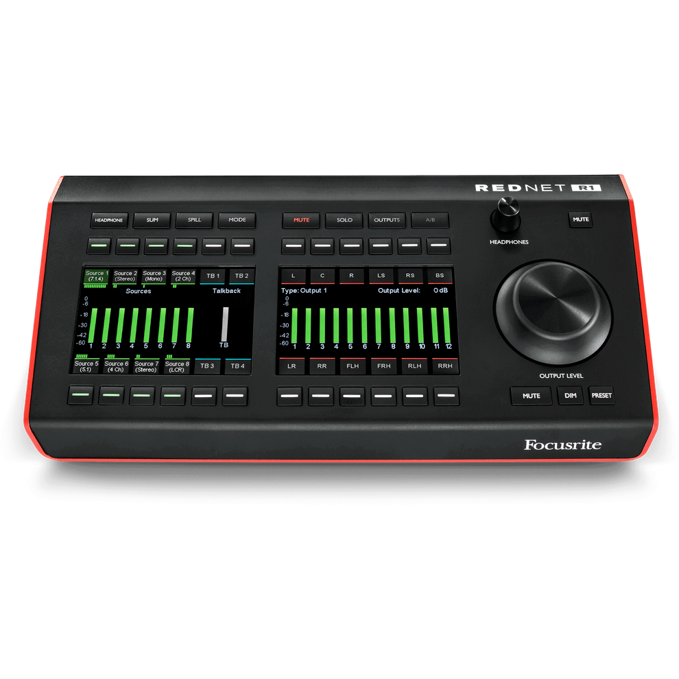 Focusrite RedNet R1 Interface System With Monitor Controller – Deep ...