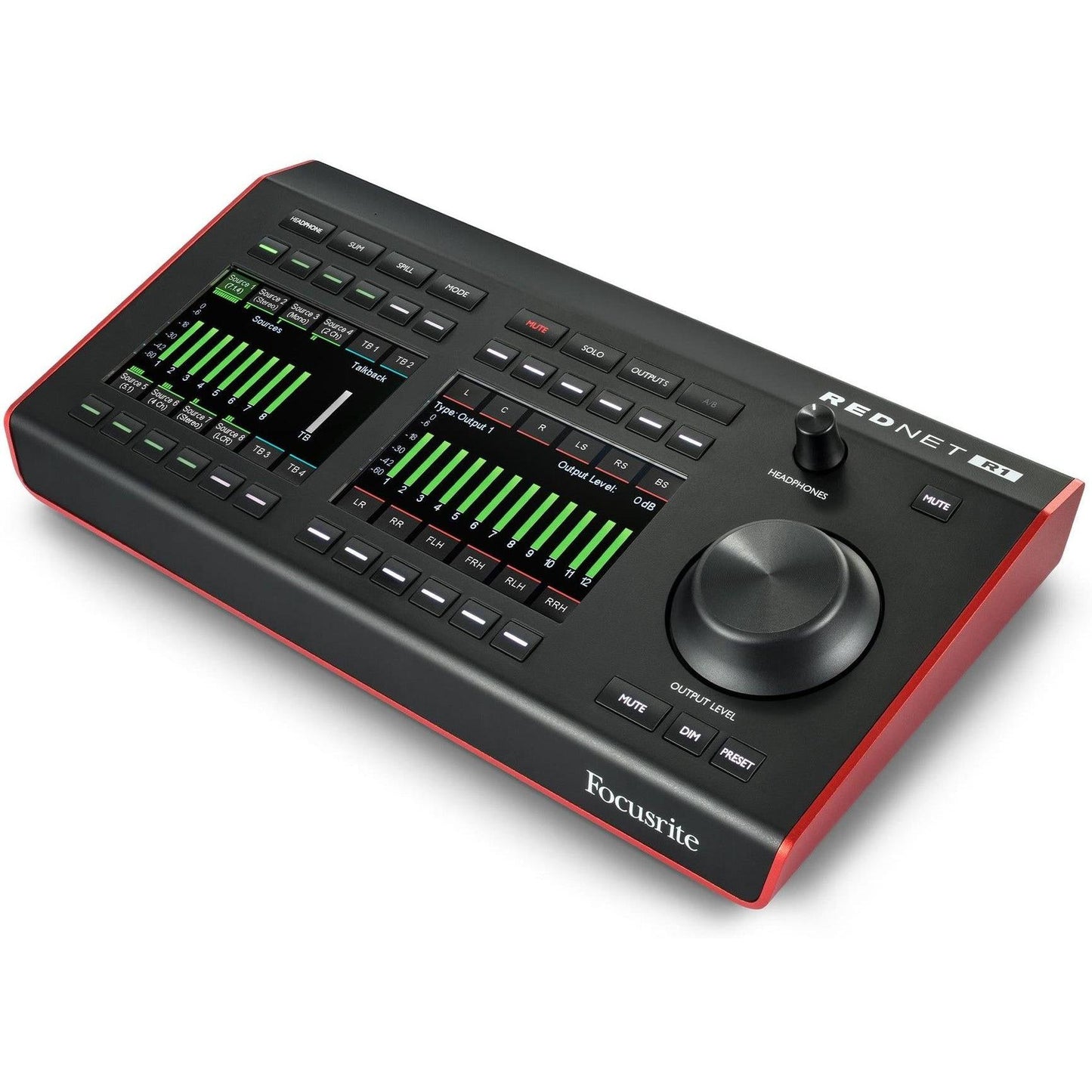 Focusrite REDNET R1 Interface System With Monitor Controller
