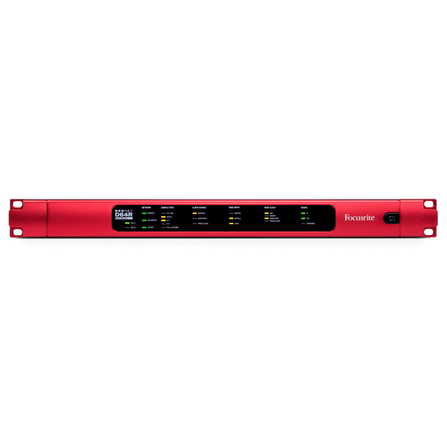 Focusrite RedNet D64R Dante to MADI Bridge Interface