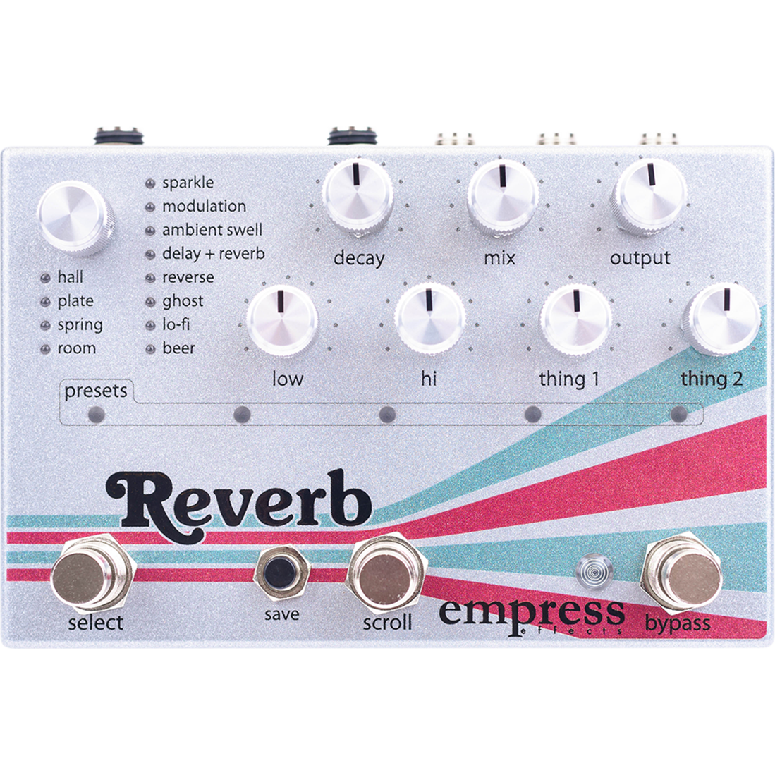 Empress Effects Reverb - Stereo Multi-Mode Reverb Pedal