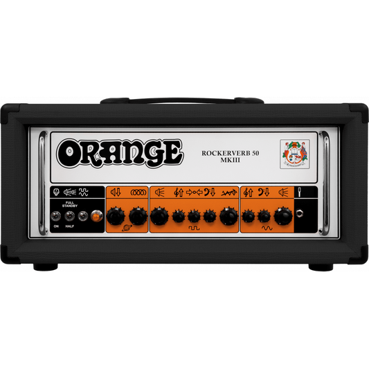 Orange Rockerverb 50H MKIII Black Guitar Valve Head