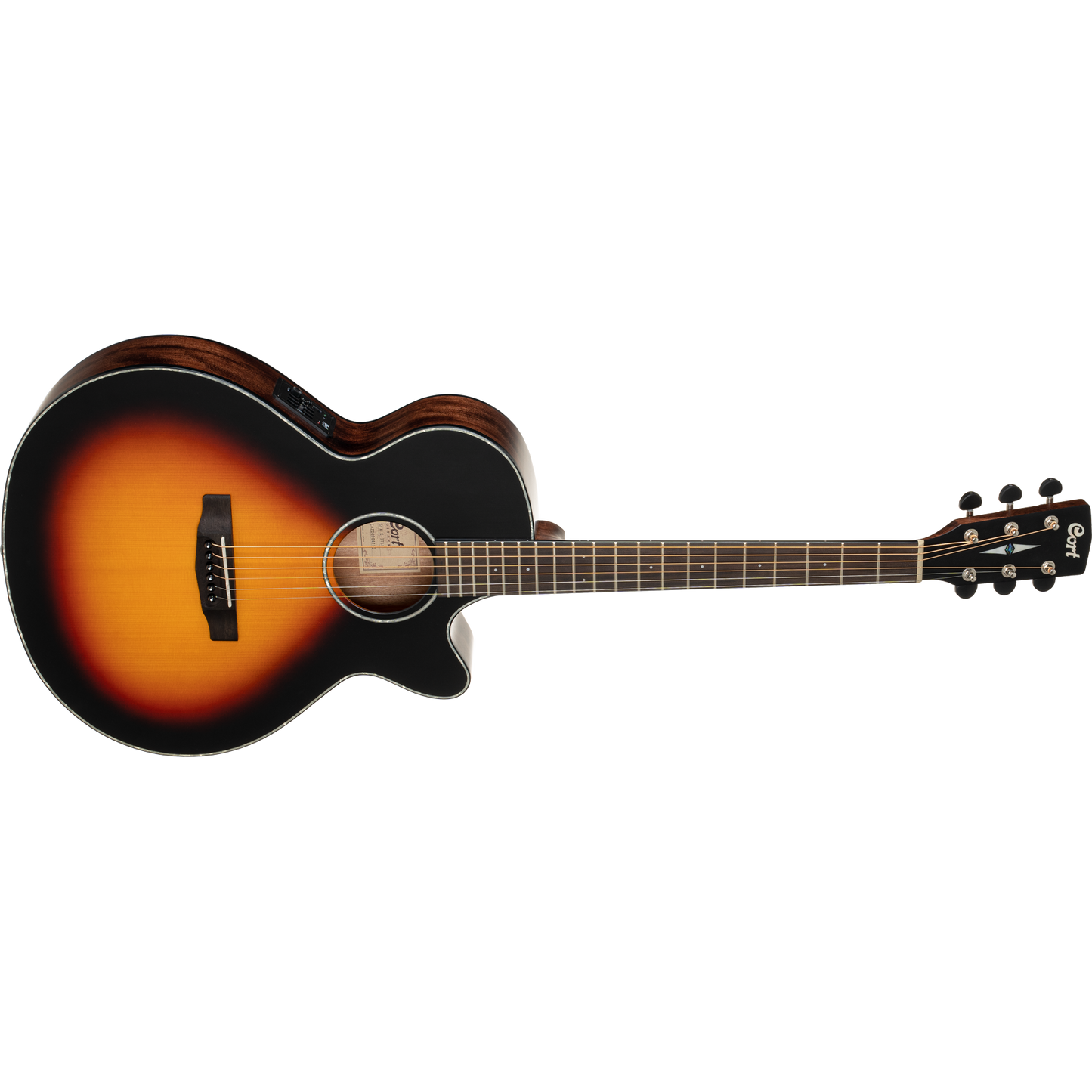 Cort SFX-E 3 Tone Satin Sunburst Small Body Cutaway Acoustic Guitar