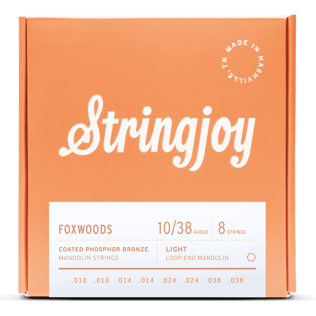 Stringjoy Foxwoods | Light Gauge (10-38) Coated Phosphor Bronze Mandolin Strings