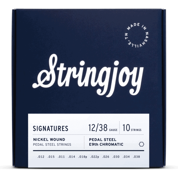 Stringjoy Signatures | Pedal Steel E9th (12-38) Nickel Wound Strings