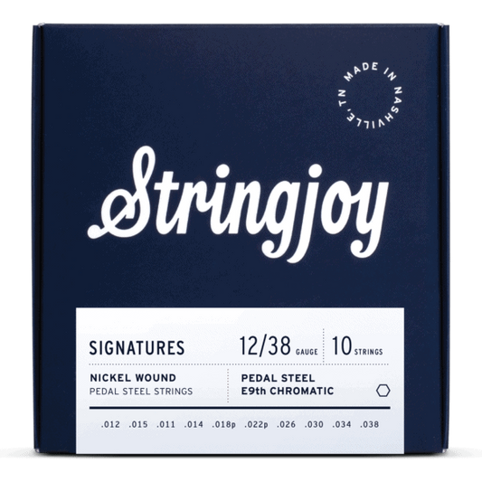 Stringjoy Signatures | Pedal Steel E9th (12-38) Nickel Wound Strings