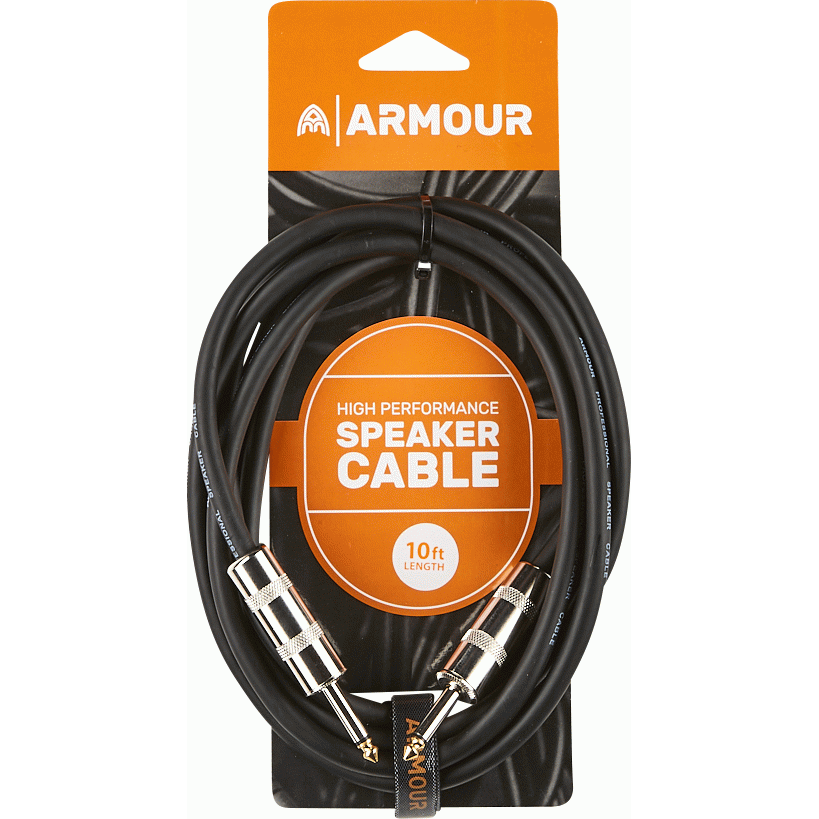 Armour SJP10 HP Jack 10 Foot Speaker Cable