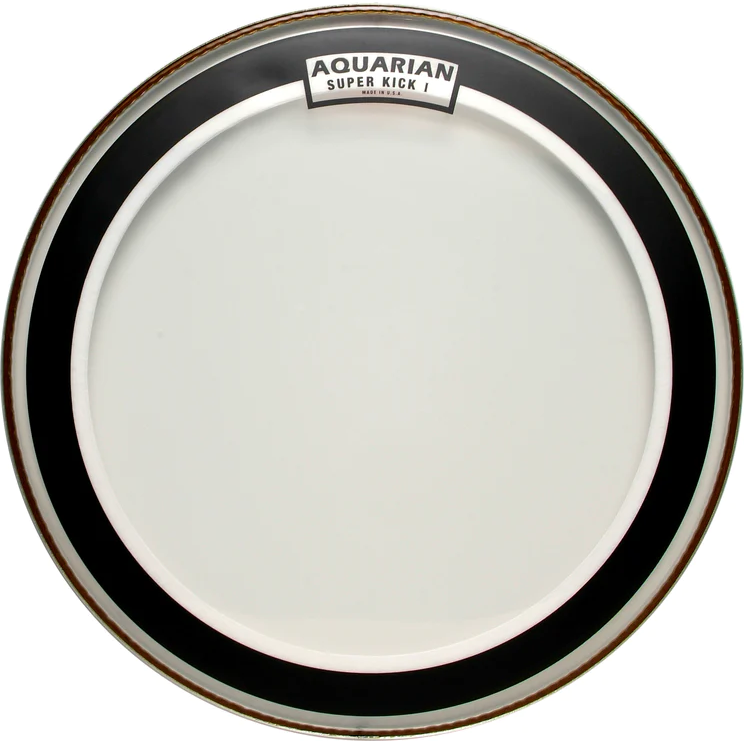 Aquarian Super Kick 1 Clear 15" Drum Head